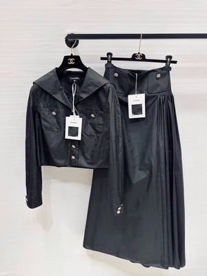 Chanel 26C black Long Skirt