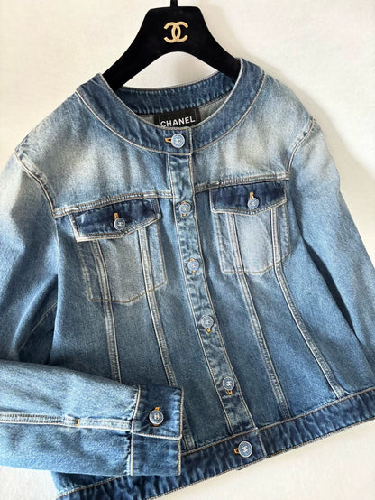 Chanel 24B Denim Jacket