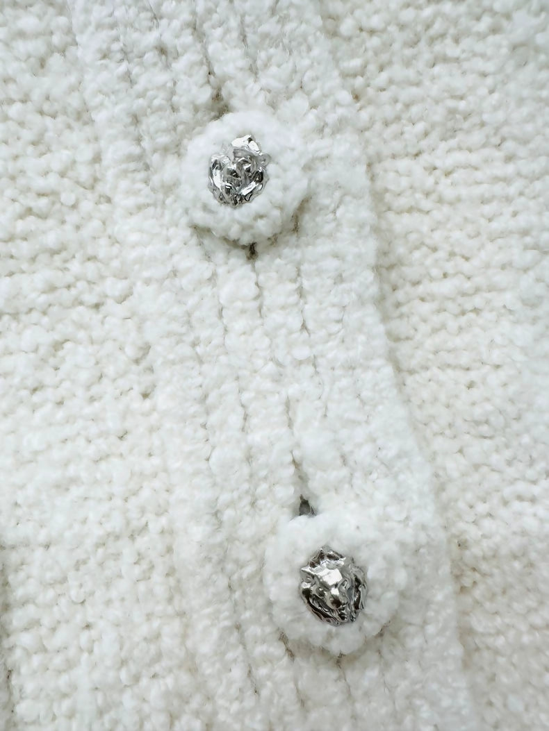 Chanel 24C cashmere cardigan and pant set