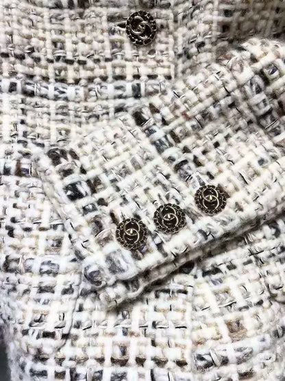 Chanel Oatmeal Forest Jacket