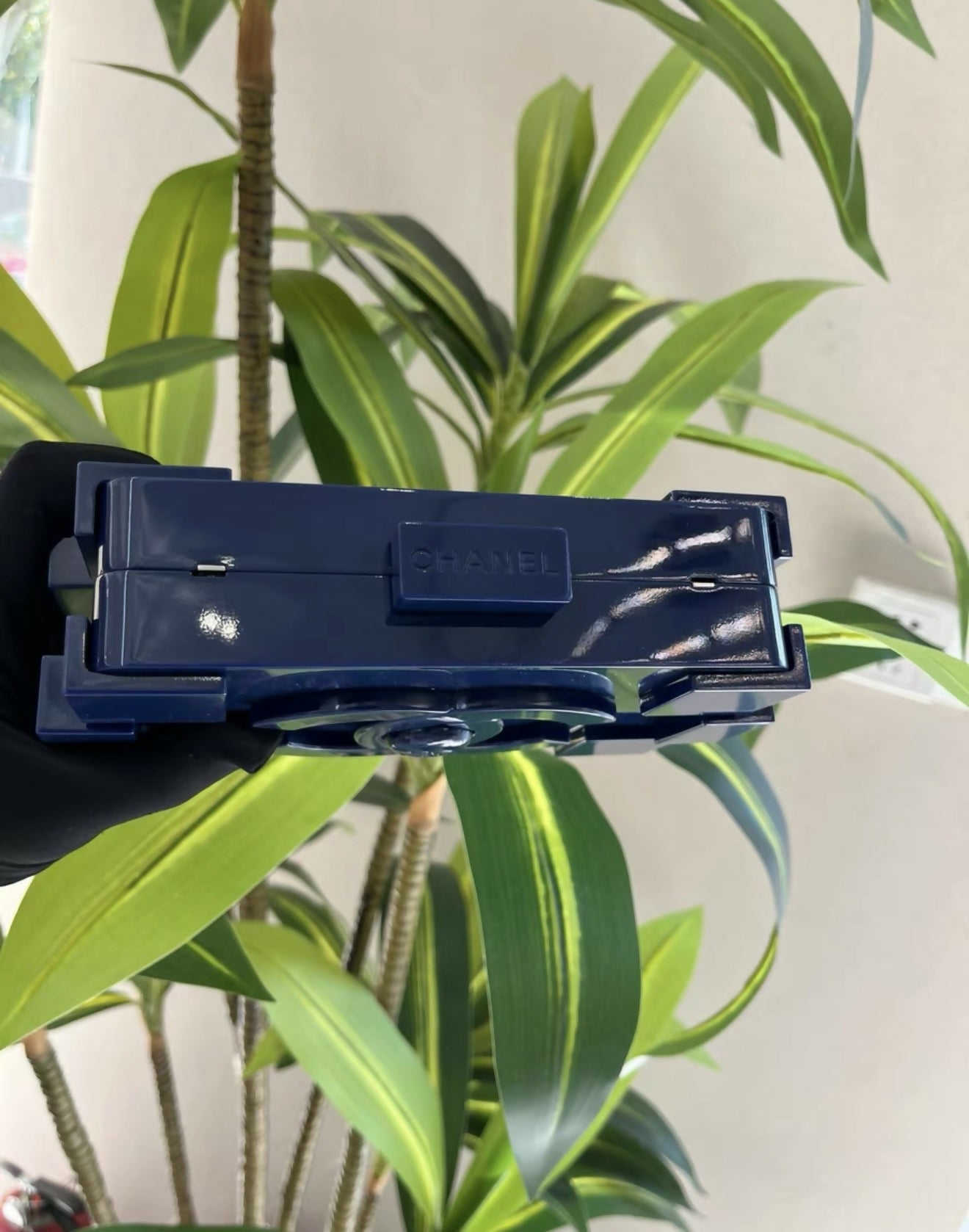 Chanel Lego Navy Clutch box – Wararni.com