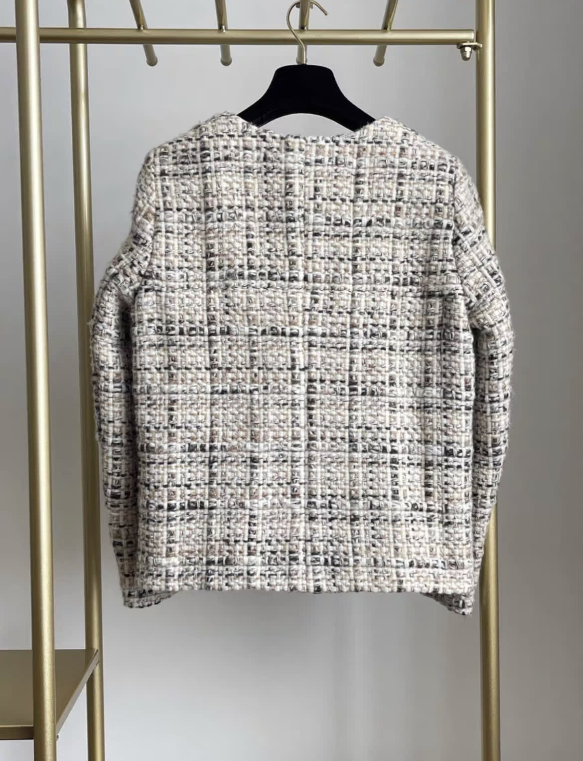 Chanel 2018 most popular tweed jacket fr40