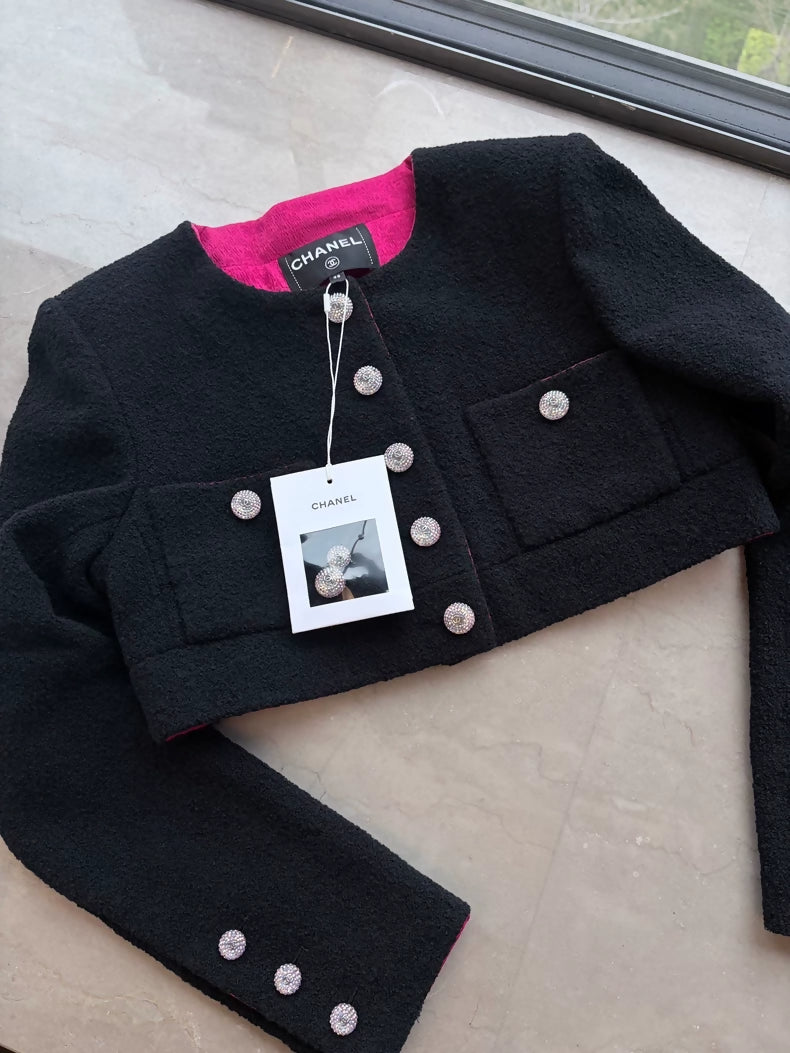Chanel 21K Black Jacket