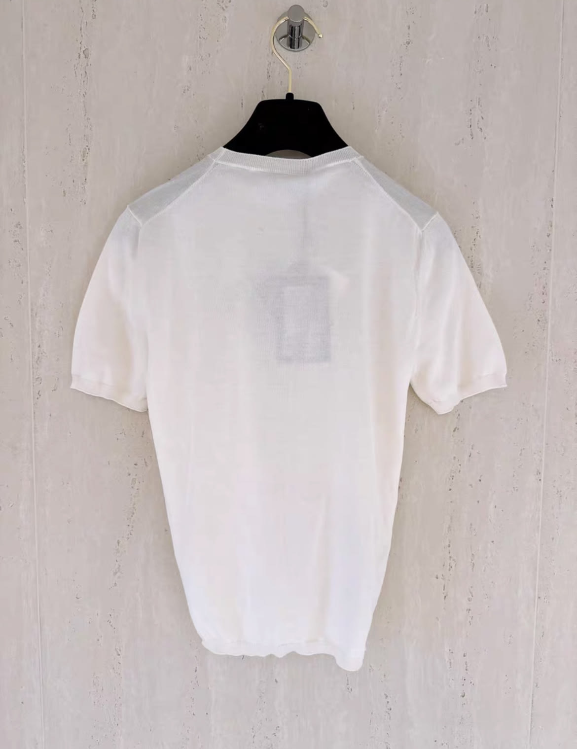 Prada 24 white knitted t-shirt size 36