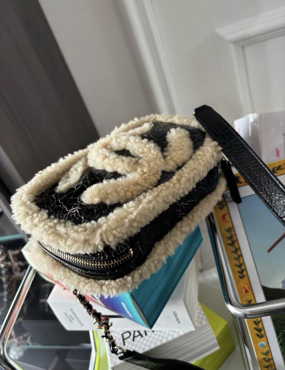 Chanel fur bag 2019