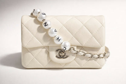 Chanel 2019 My Precious Pearls Lambskin Mini Waist Belt Bag