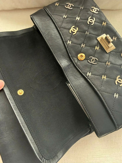 Chanel Vintage 2007 Punk Charms 2.55 Medium Reissue Flap Bag