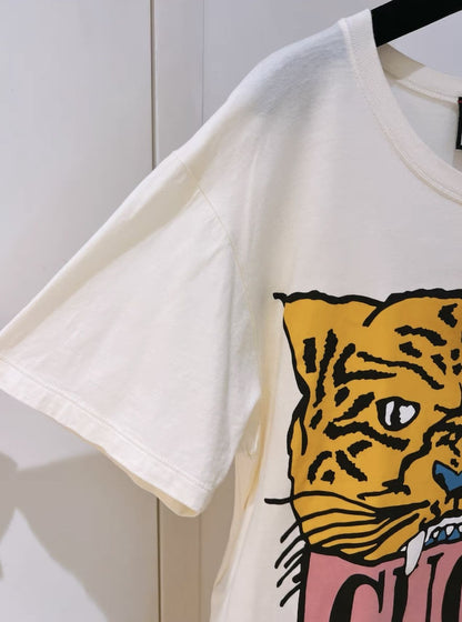 Gucci leopar T-shirt