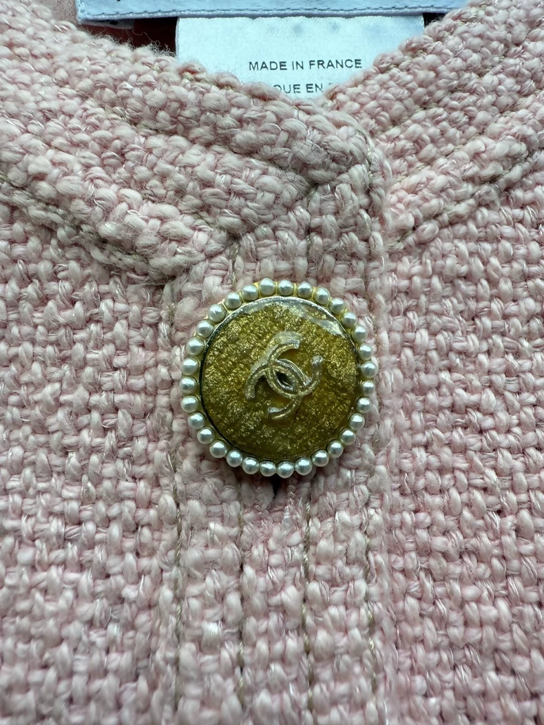 Chanel 16C light pink jacket