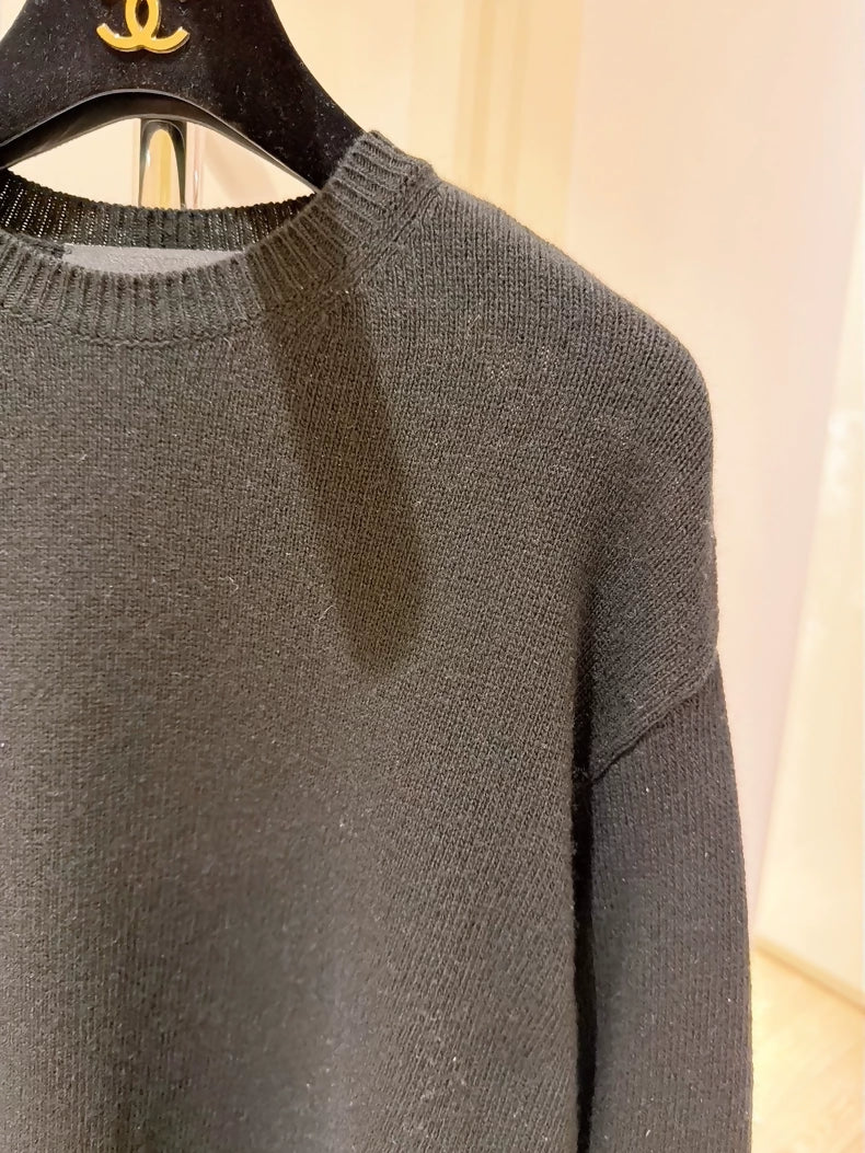 Valentino limited edition black crew neck sweater