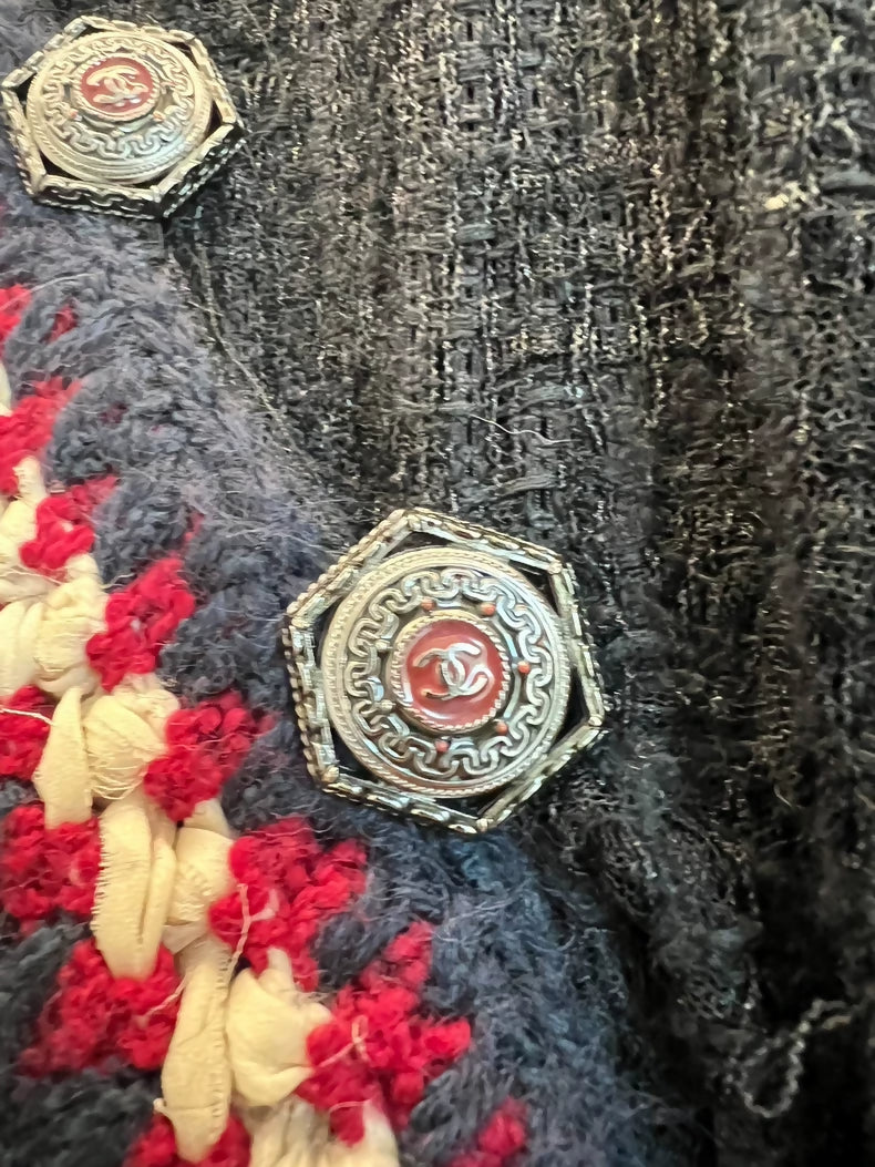 Chanel 10A tweed dress