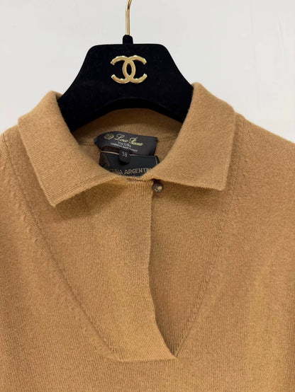 Loro Piana Classic Polo Knit Sweater - Rare!