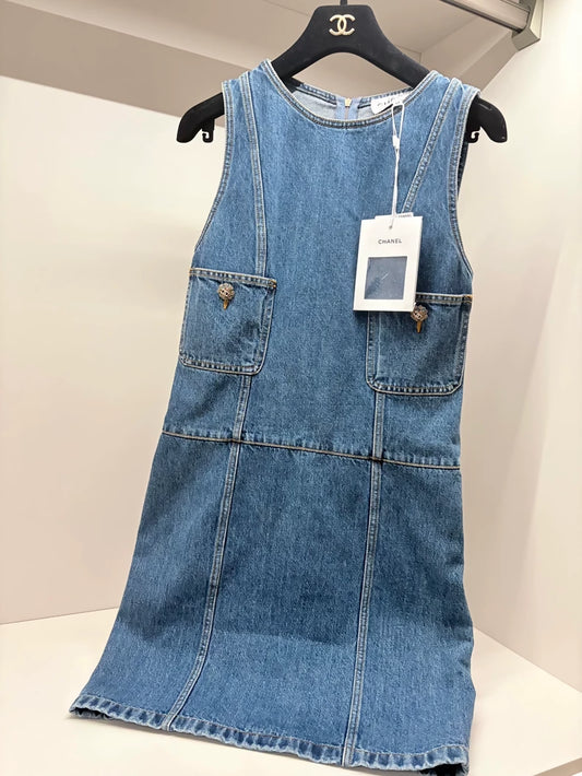 Chanel 22K Denim dress