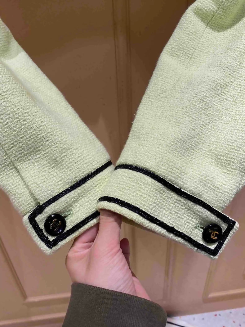 Chanel 95a Barbie Green Jacket