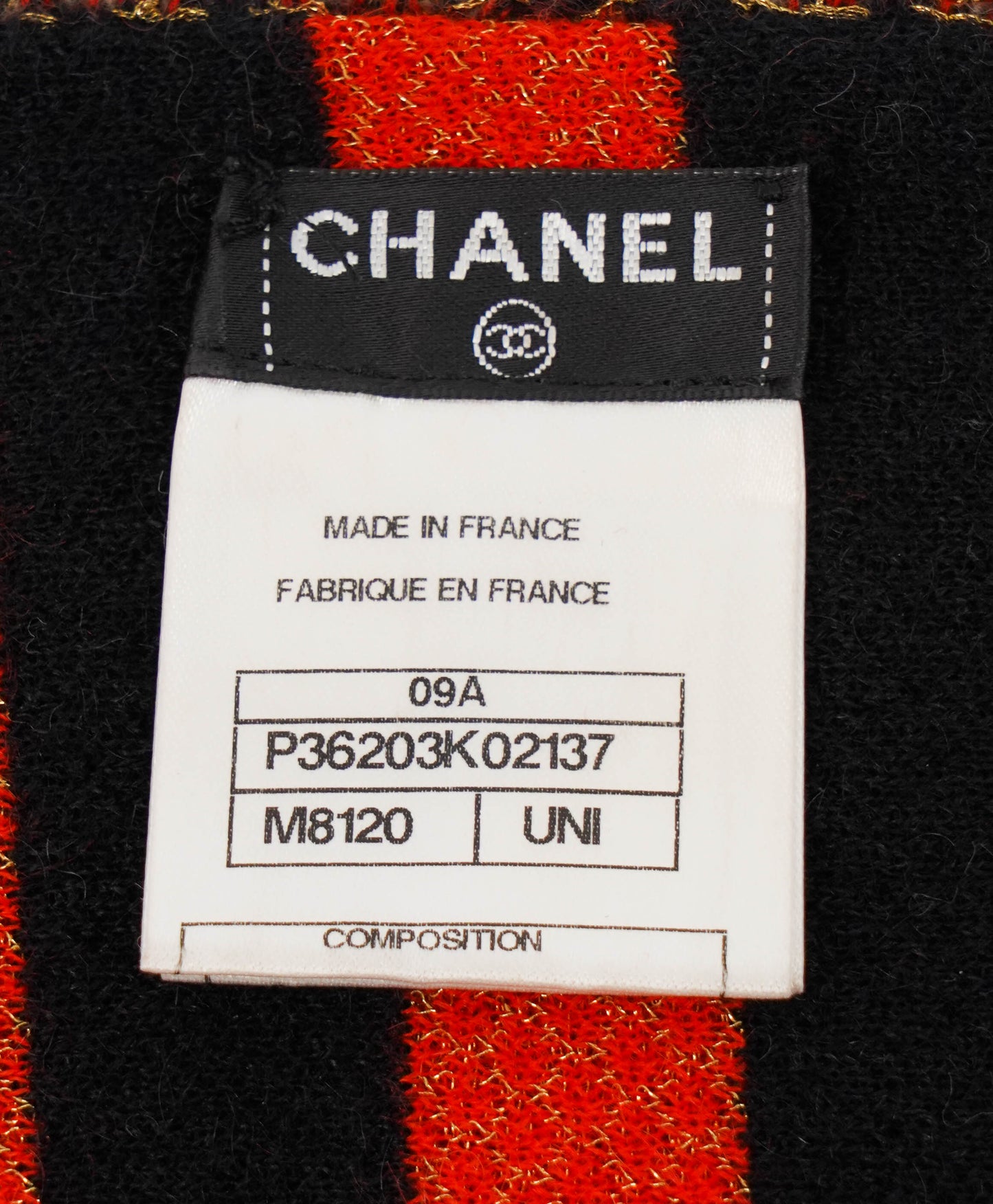 rare chanel 2009 Paris Moscow scarf