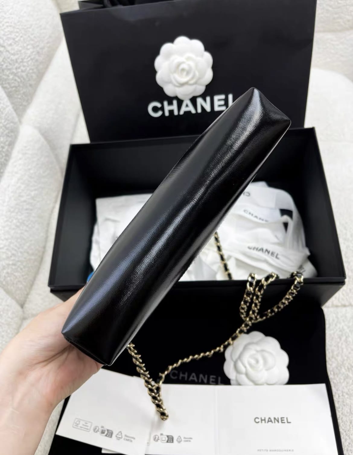 Chanel 31bag nano black