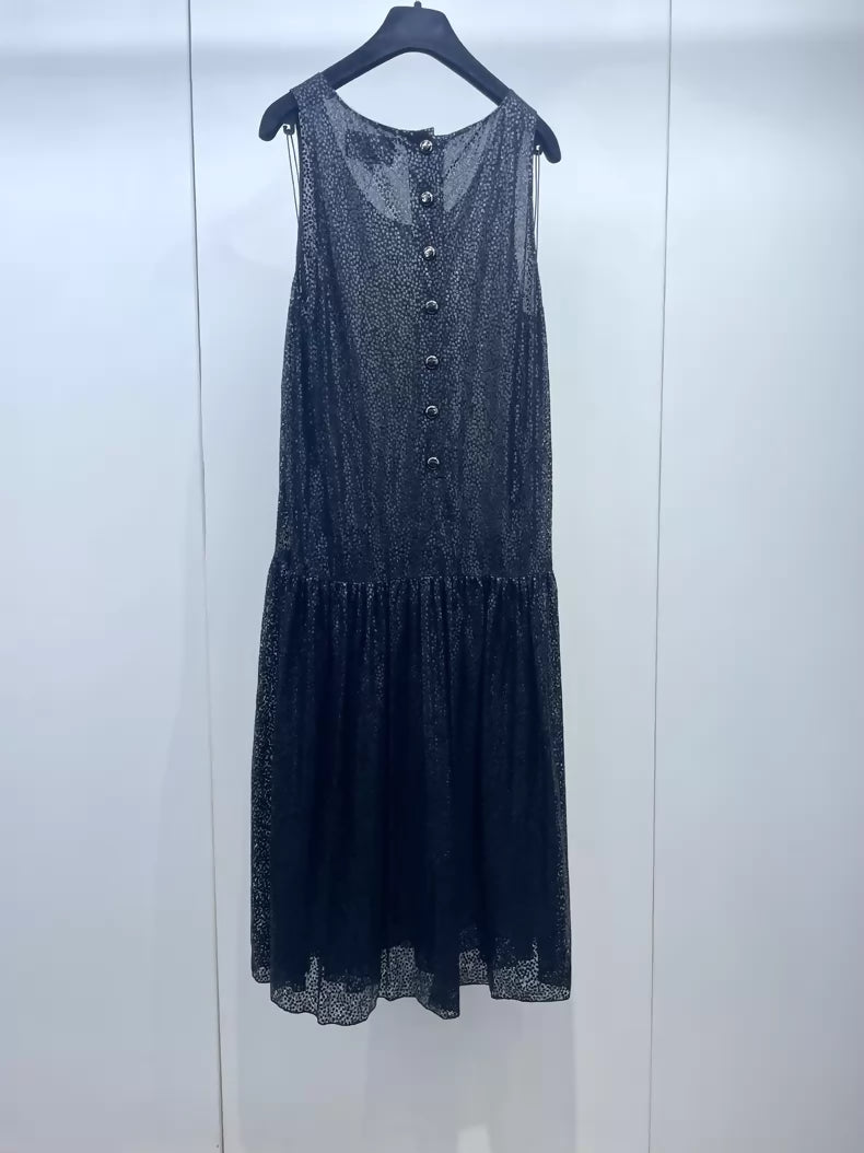 Chanel black silk dress – Wararni.com