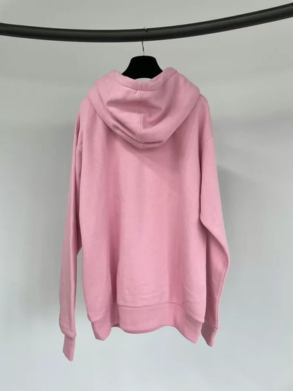 Gucci pink hooded sweatshirt