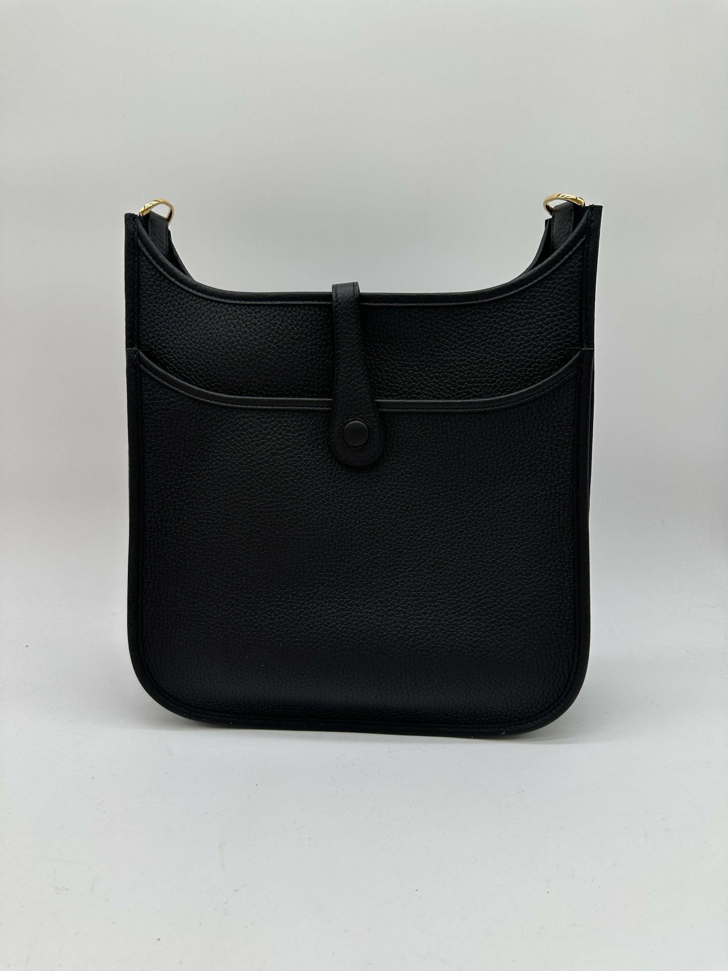 Hermès Evelyne III 29 Black GHW Stamp K