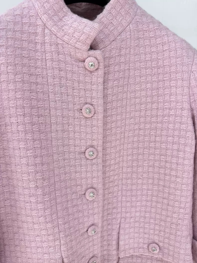 Chanel 24k pink coat