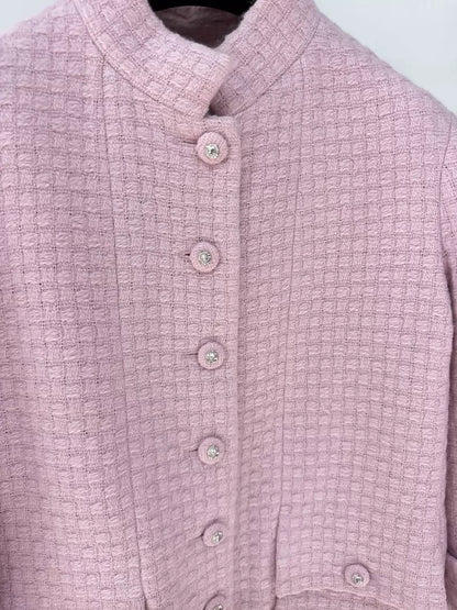 Chanel 24k pink coat
