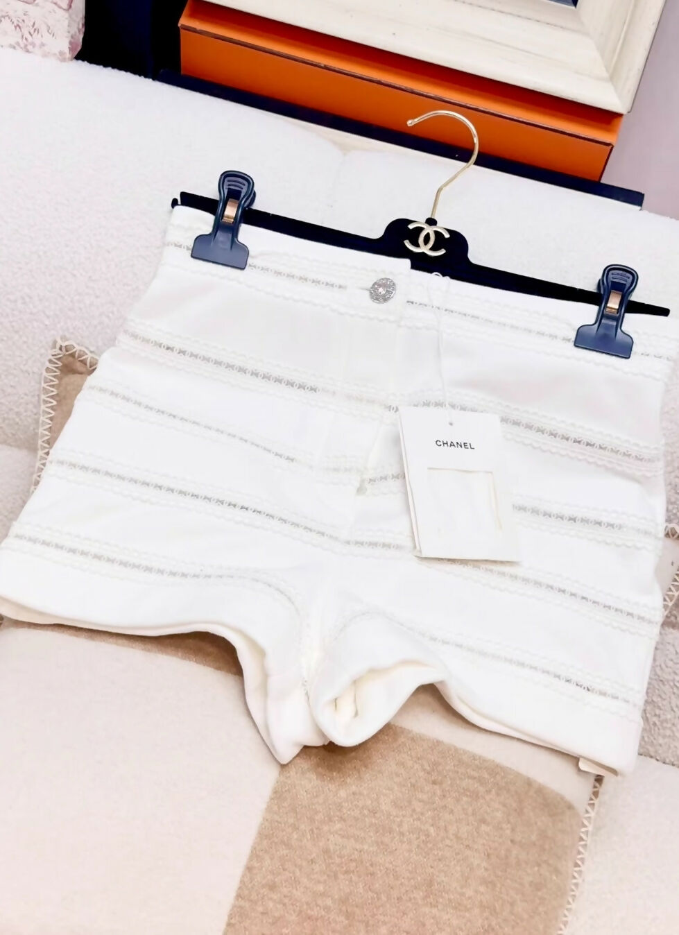 Chanel 24M coco beach shorts