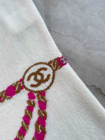 Chanel 23N  ecru Cashmere Dress