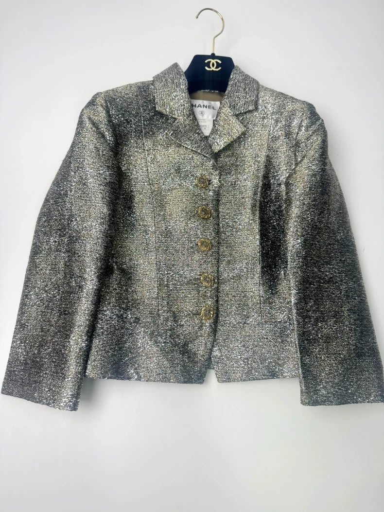 Chanel 12A dark green jacket