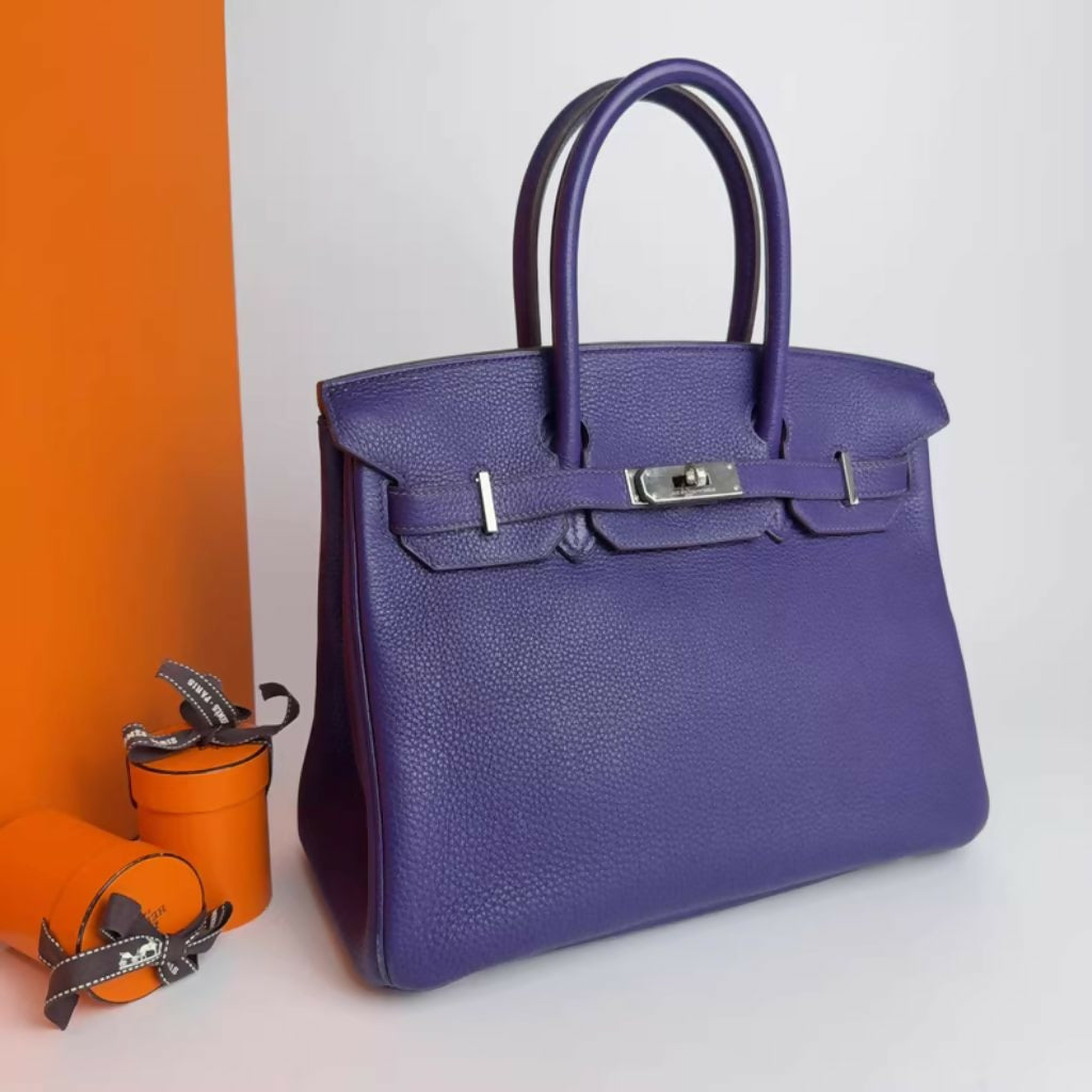 Hermès Birkin 30 Extreme Purple in Togo Leather