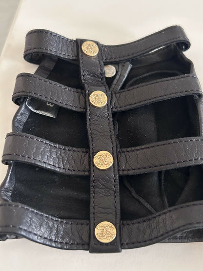 Chanel fingerless gloves