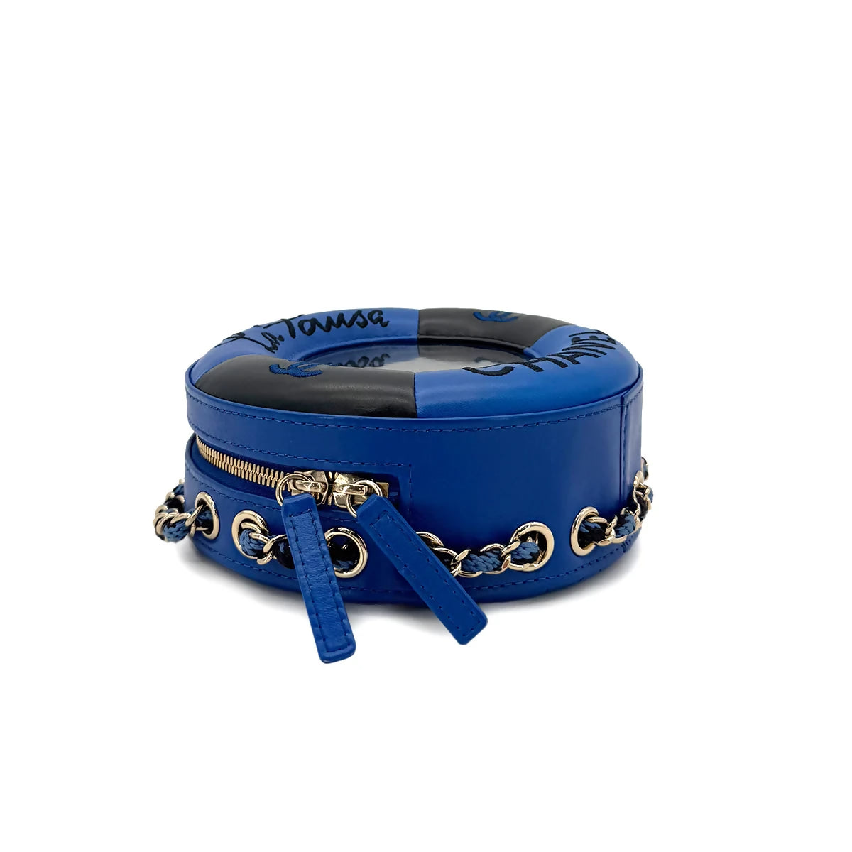 Chanel Cruise 2019 “La Pausa” Lifesaver Round Chain Shoulder Bag