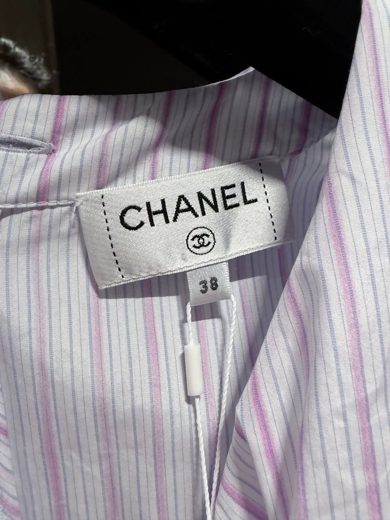 Chanel 25P purple dress
