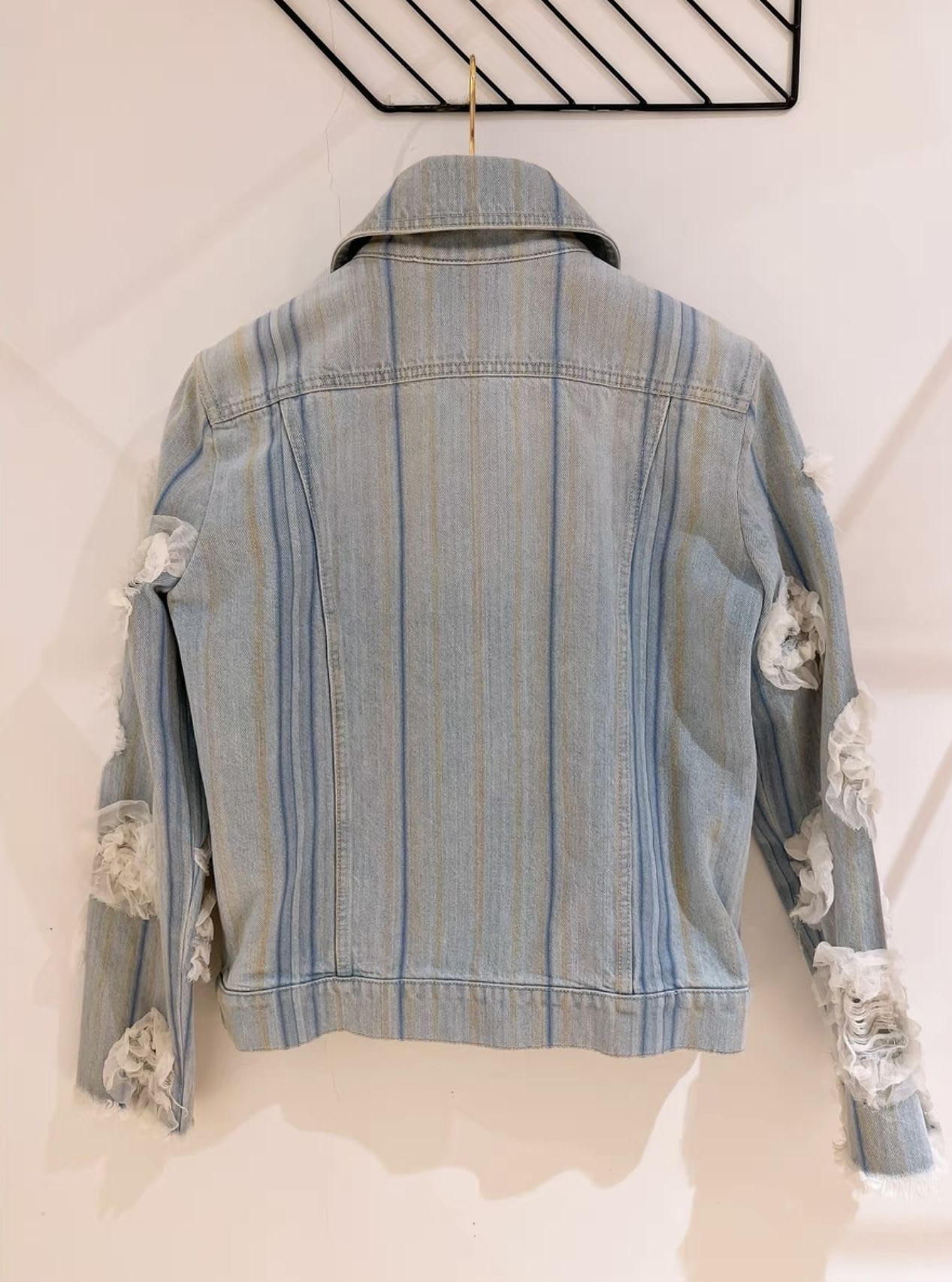 Chanel catwalk denim jacket