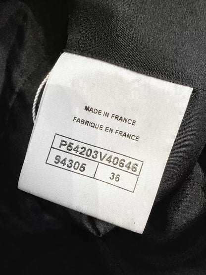 Chanel 16A black tweed jacket