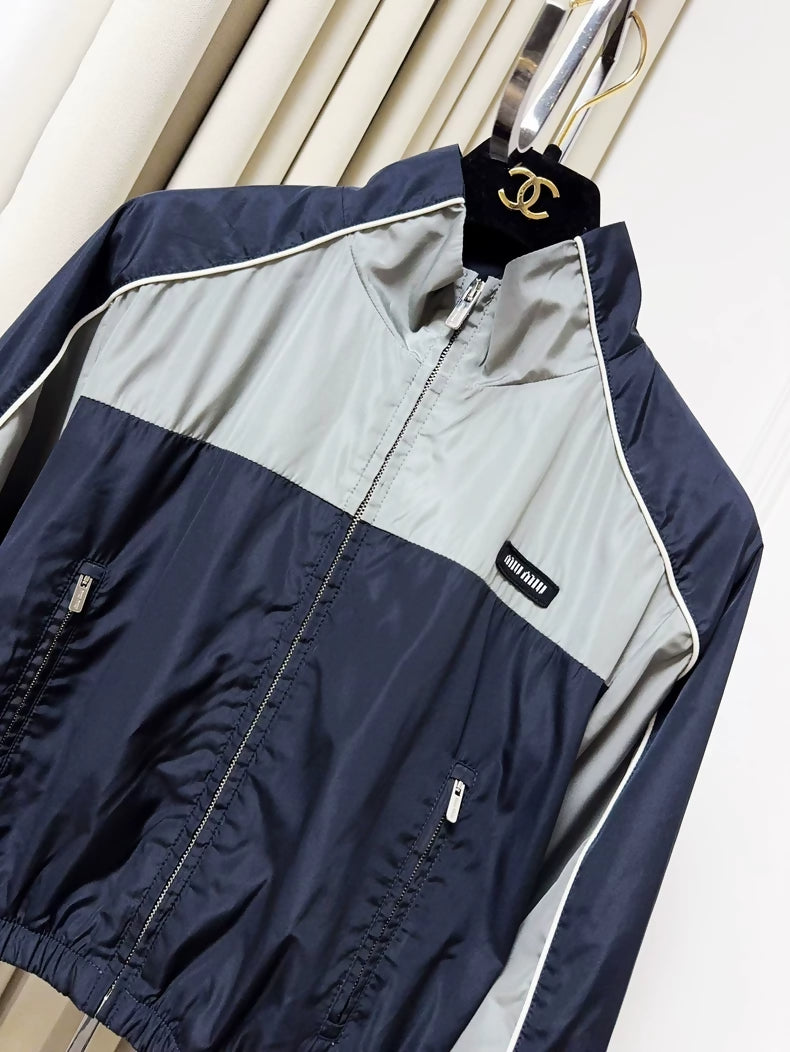 MiuMiu 25 Black and Grey Jacket