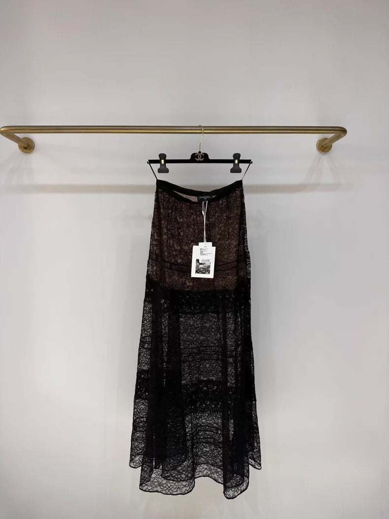 Chanel 25B lace skirt/evening dress