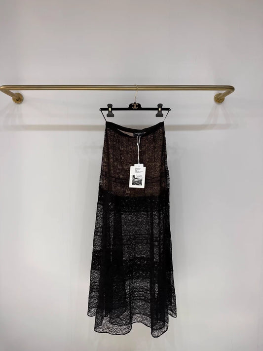 Chanel 25B lace skirt/evening dress