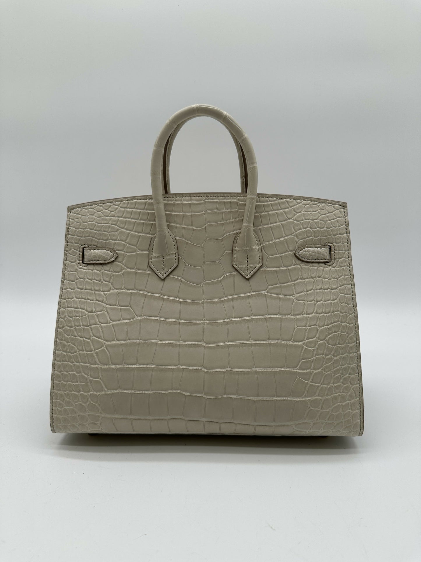 Hermès Birkin 25 Beton Matte GHW K