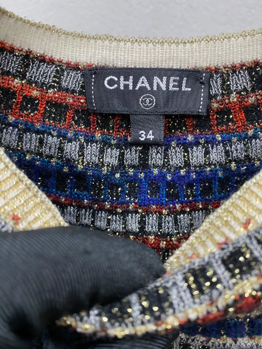 Chanel 19A knitted top