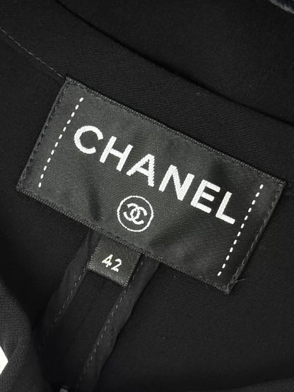 Chanel 25B black and white jumpsuit