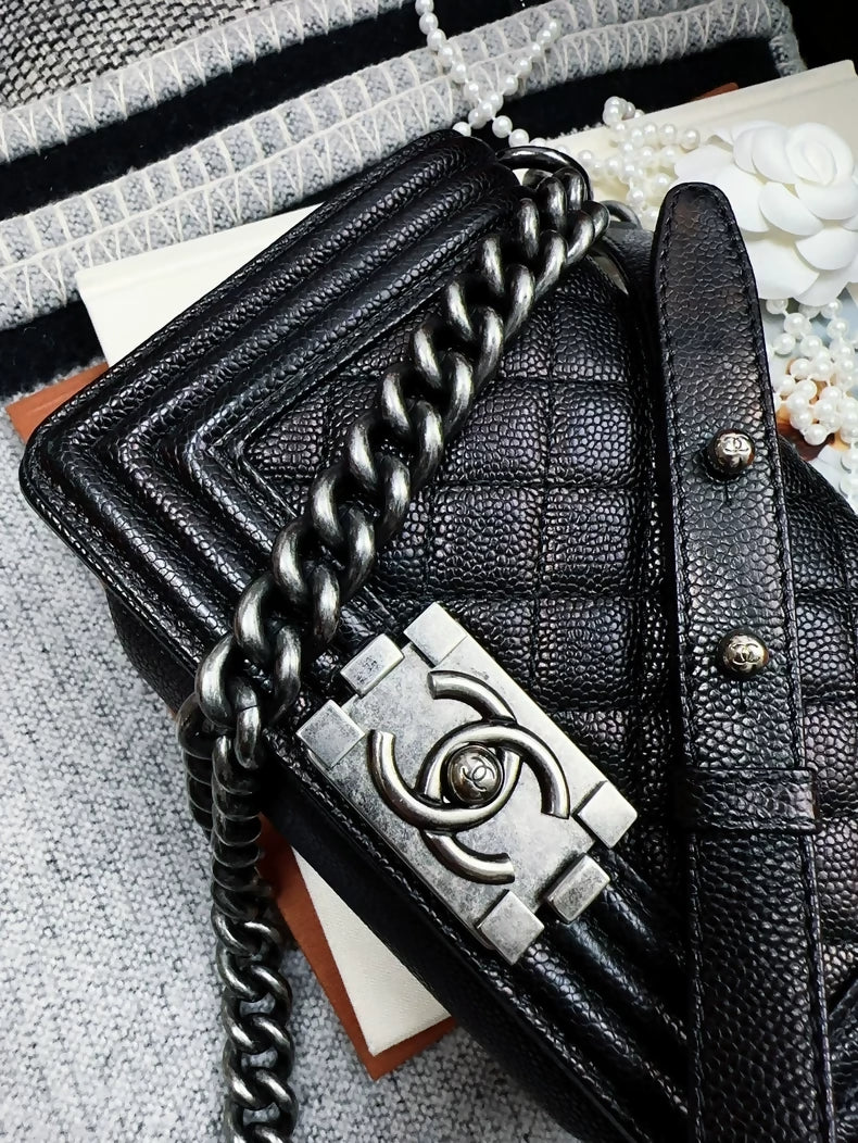 Chanel small Le Boy crossbody bag