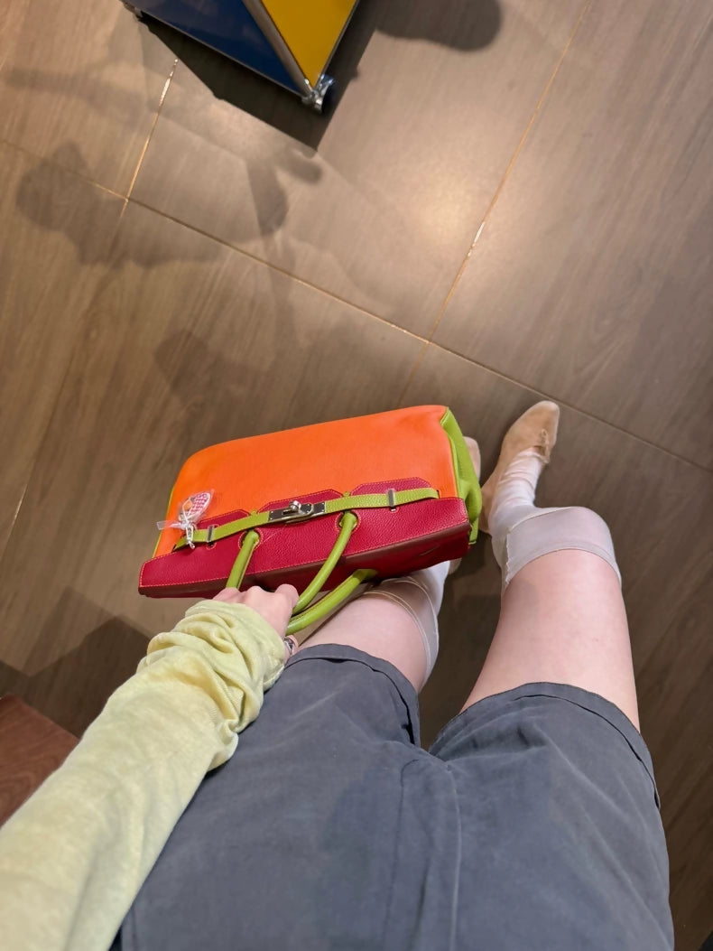 Hermès Birkin 35 bag, three-tone color