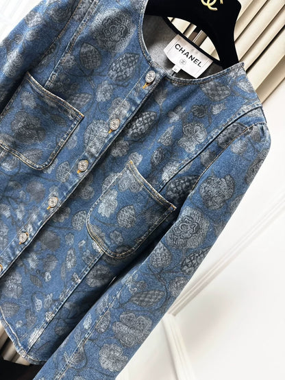 Chanel 21A denim jacket