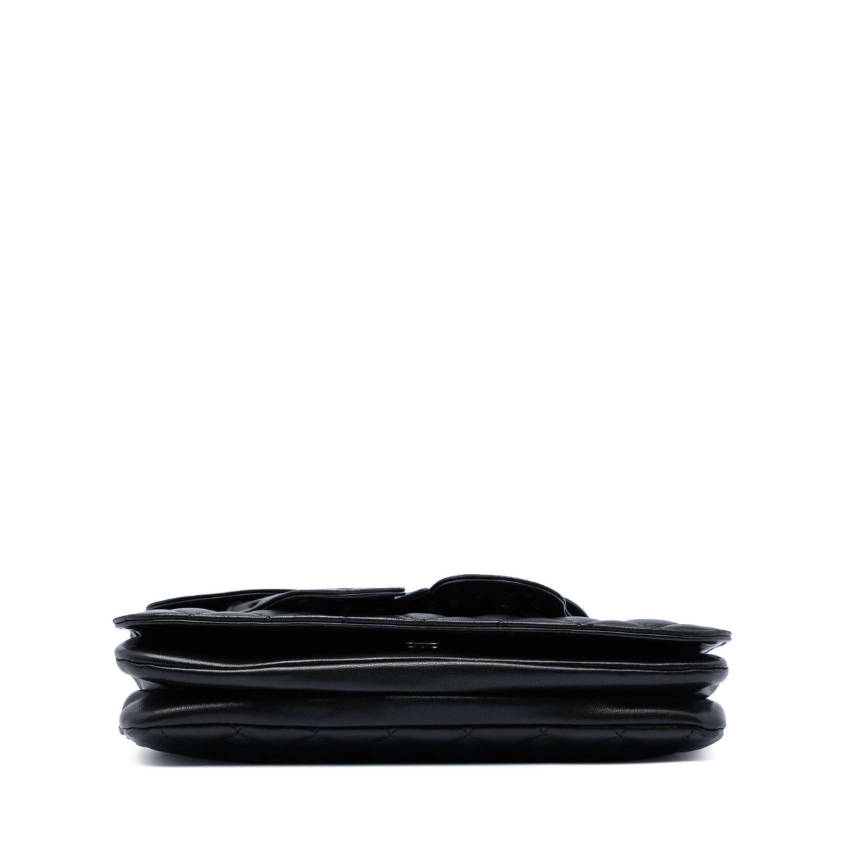 Chanel Quilted Lambskin Butterfly Clutch With Chain