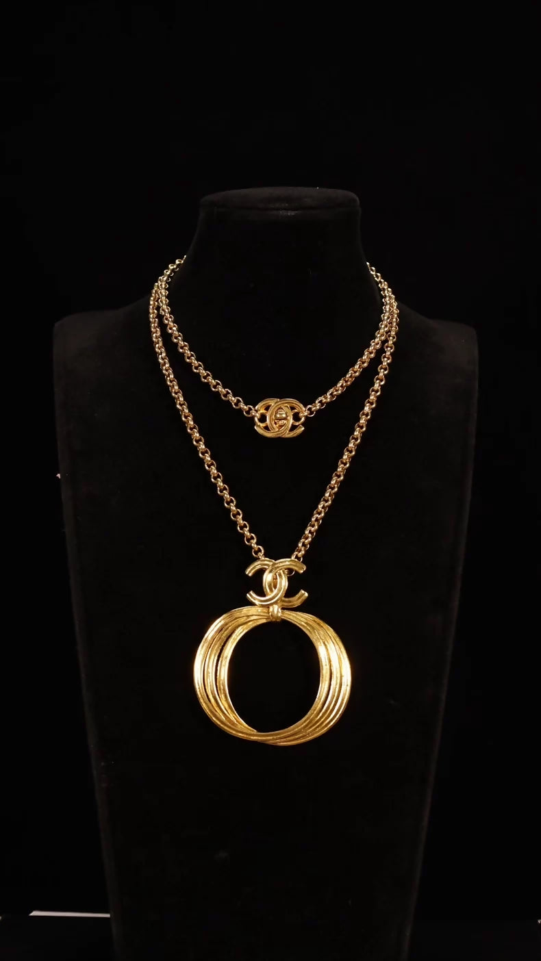 Chanel 96  CC necklace
