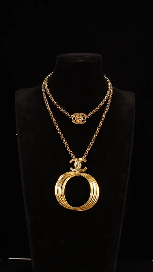 Chanel 96  CC necklace