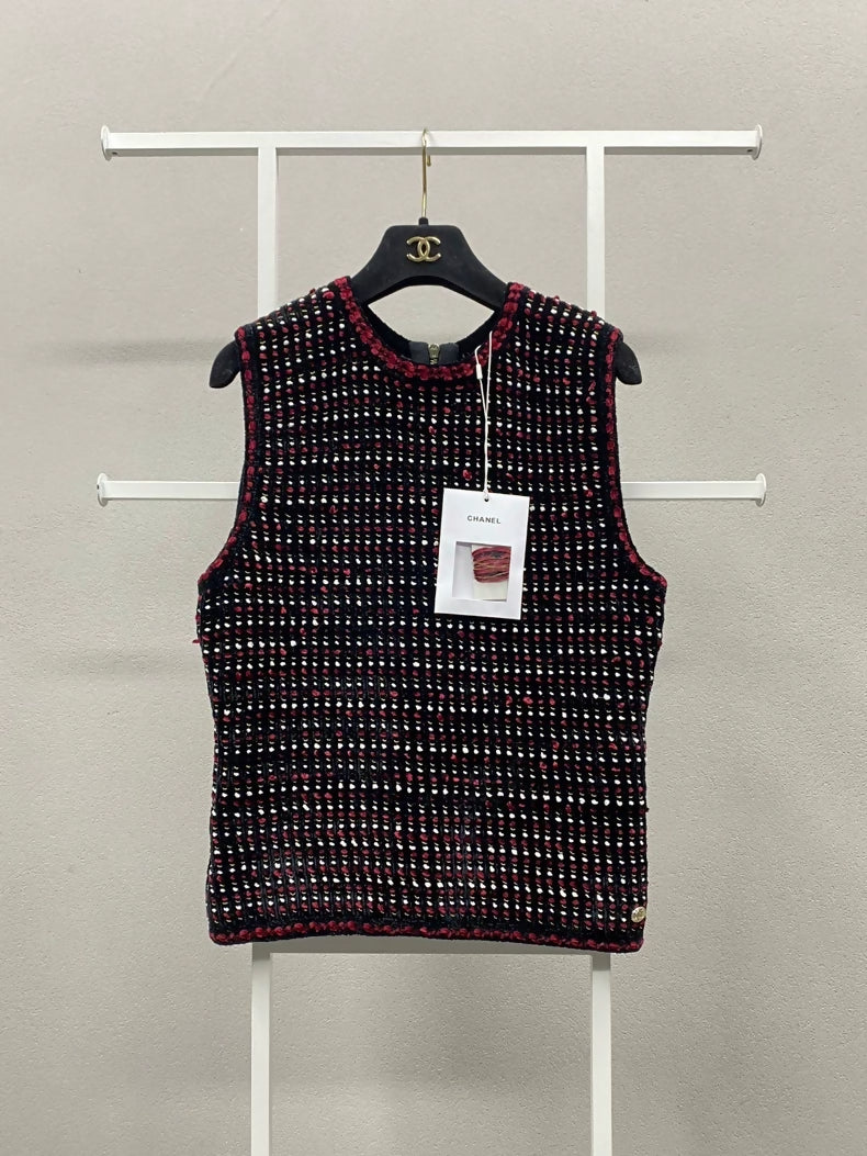 Chanel 20K tweed vest