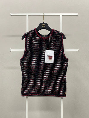 Chanel 20K tweed vest