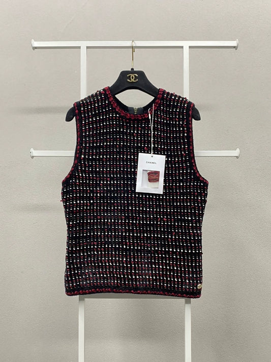 Chanel 20K tweed vest