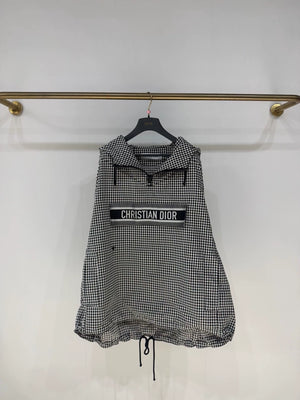 Dior houndstooth windbreaker jacket